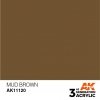 AK Interactive AK11120 MUD BROWN – STANDARD 17ml
